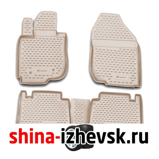 Коврик Autofamily коврик в салон полиуретановый бежевый для TOYOTA RAV4 III long 2006-2013 в Ижевске